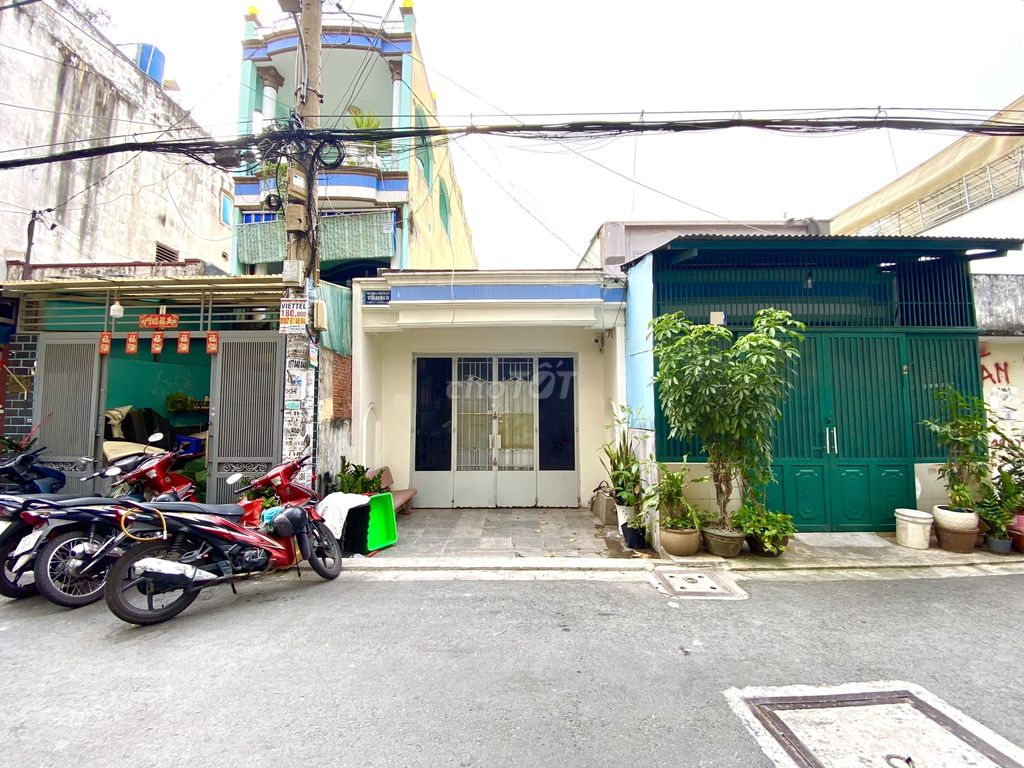 Bán Nhà Hẻm 1/ Đường Số 1, Bhha, Bình Tân. 4X20M, Giá 75Tr/M2.
