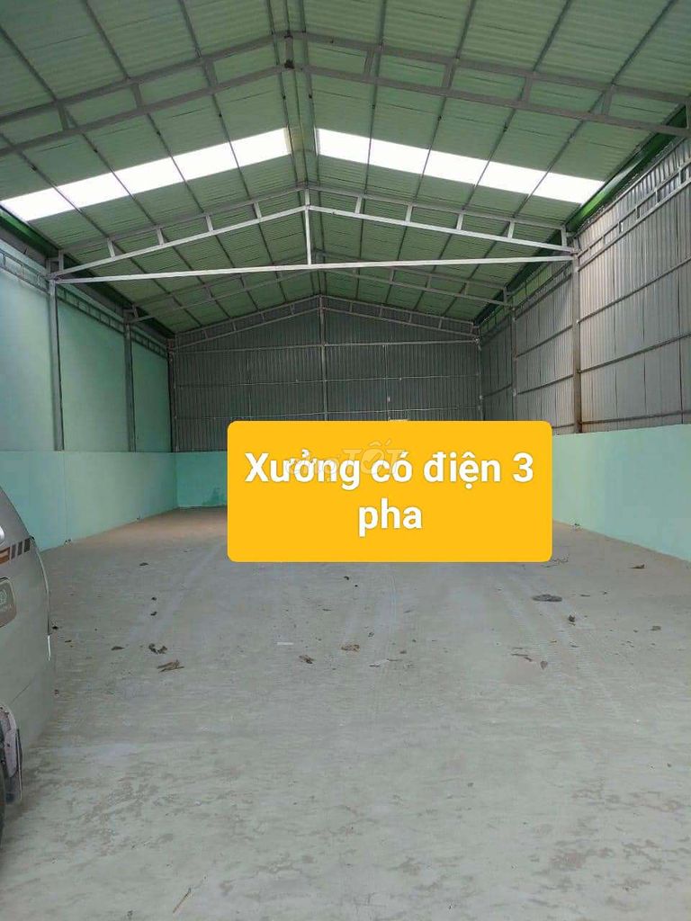 Cho Thuê 250M2 Xưởng Thuận An Bình Dương Có Điện 3 Pha