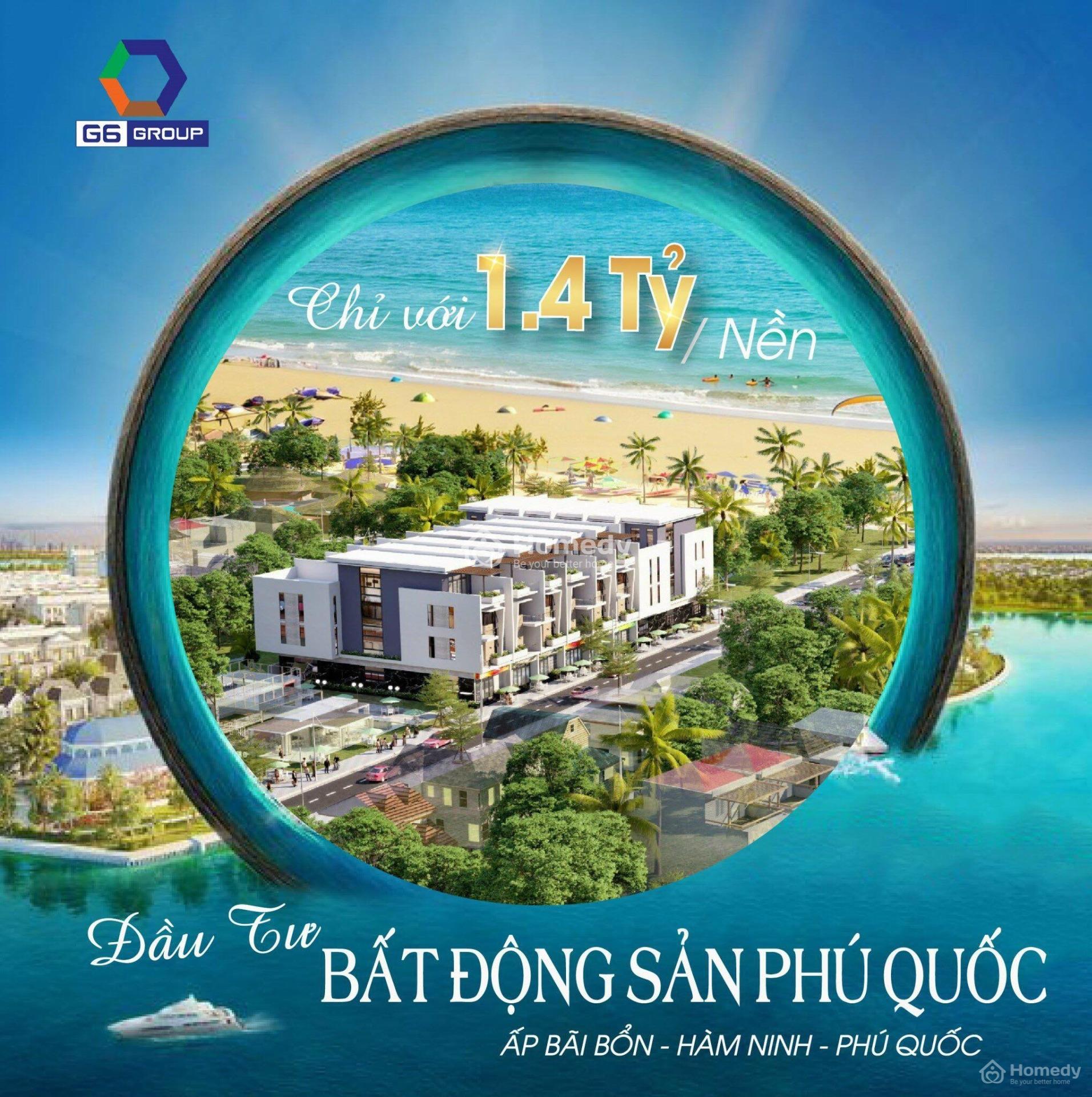 Bán Đất Nền Dự Án Huyện Phú Quốc - Kiên Giang Giá 1.40 Tỷ