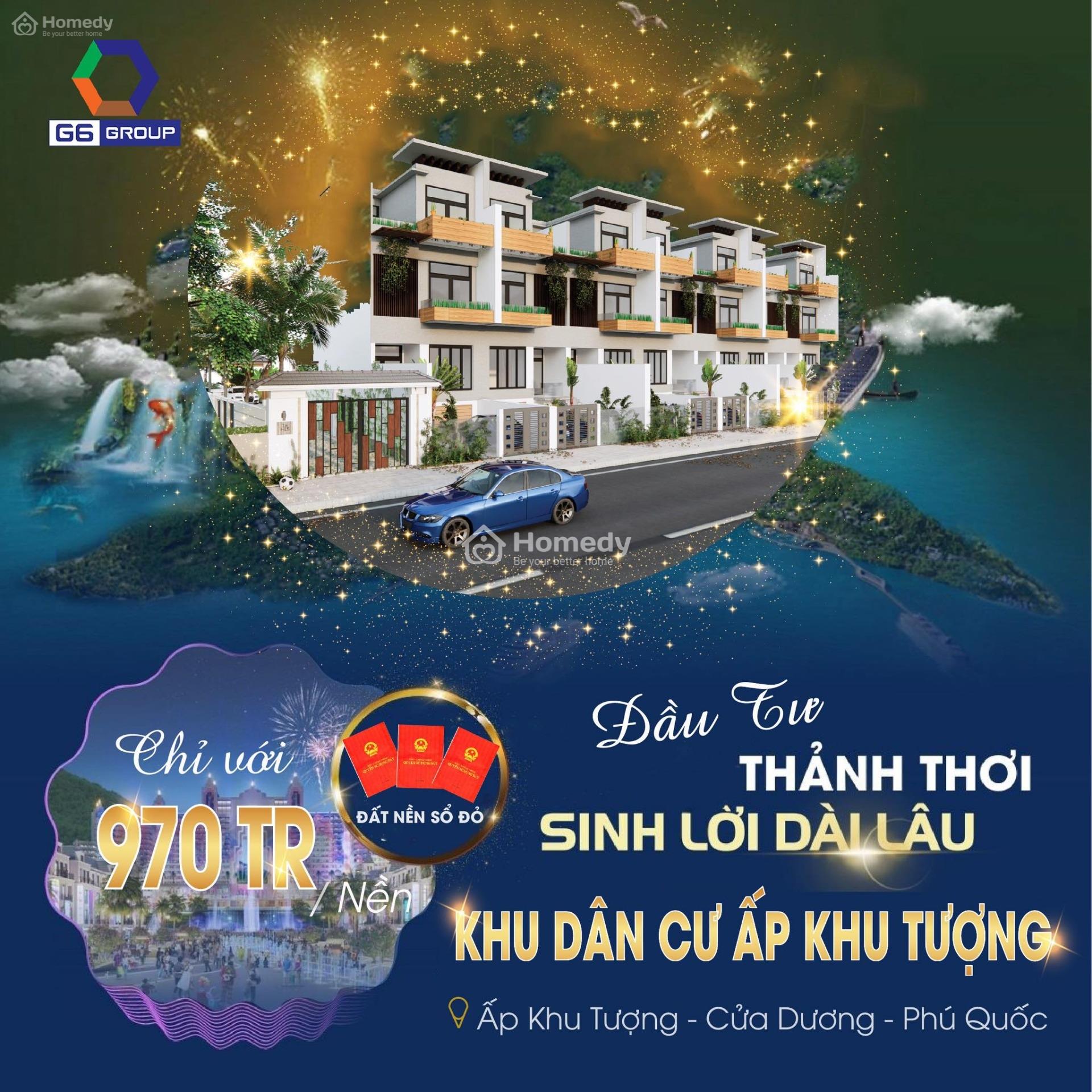 Bán Đất Nền Dự Án Huyện Phú Quốc - Kiên Giang Giá 970.00 Triệu