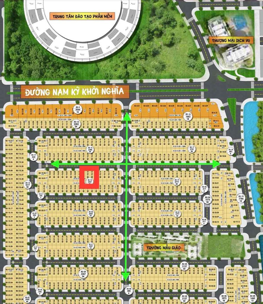 Bán Đất Nền Fpt City Đà Nẵng 90M2 Sạch Trục Thông Sát Nam Kỳ