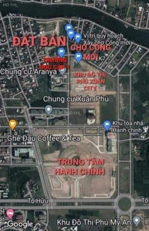 Bán Đất Vip Shophouse Tại Đường Dương Khuê, Kqh Xuân Phú, Huế, 114M2, Giá 163 Tỷ