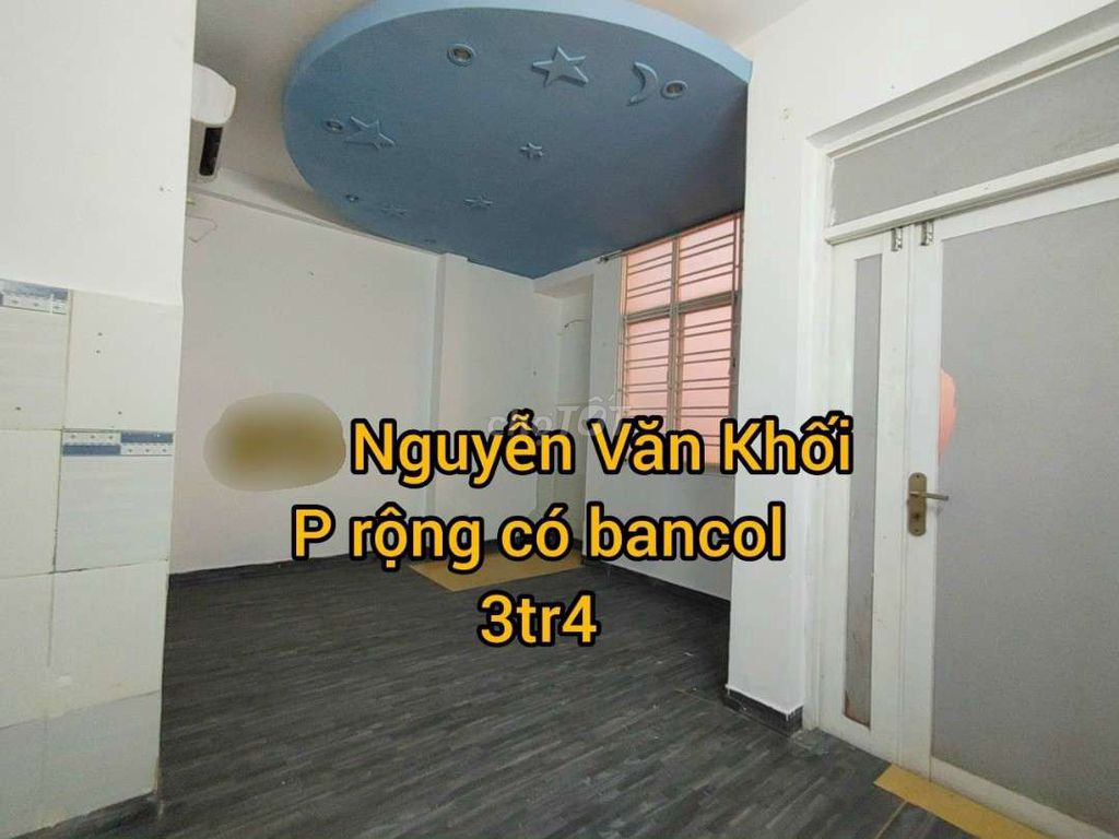 Phòng Trọ Mặt Tiền Nguyễn Văn Khối P9, 20M2, Có Máy Lạnh, Wc Riêng