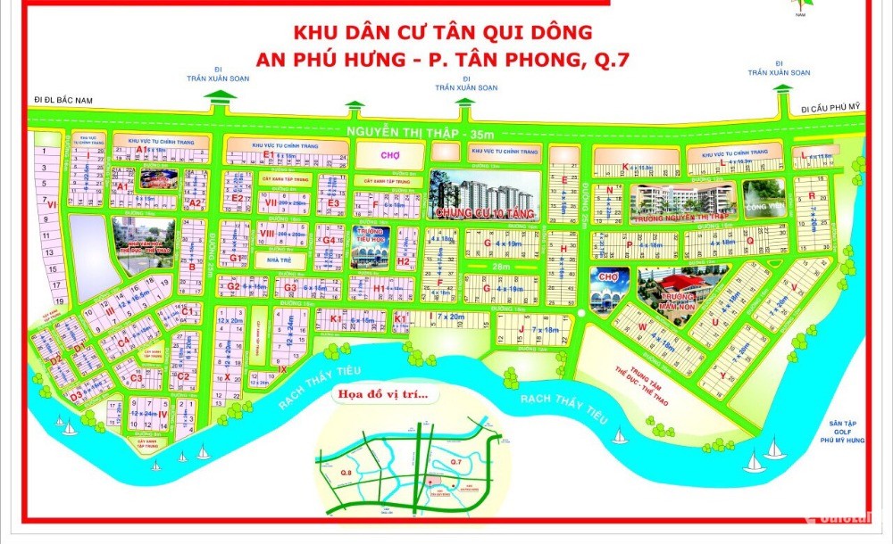 Tổng Hợp Nhà Bán 4X18M 3 Lầu Khu An Phú Hưng - Tân Quy Đông Phường Tân Phong Q7