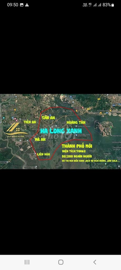 Đất Đấu Giá 280,5M2 Khu 11 Hà An Quảng Yên, Quảng Ninh