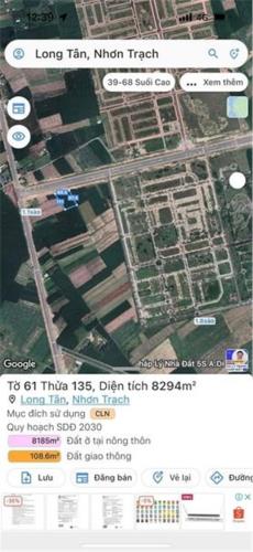 Hàng Ngộp - Sập Giá - Chốt Nhanh Lô Đất Mặt Tiền Đường 25C, Long Tân - Nhơn Trạch, Đồng