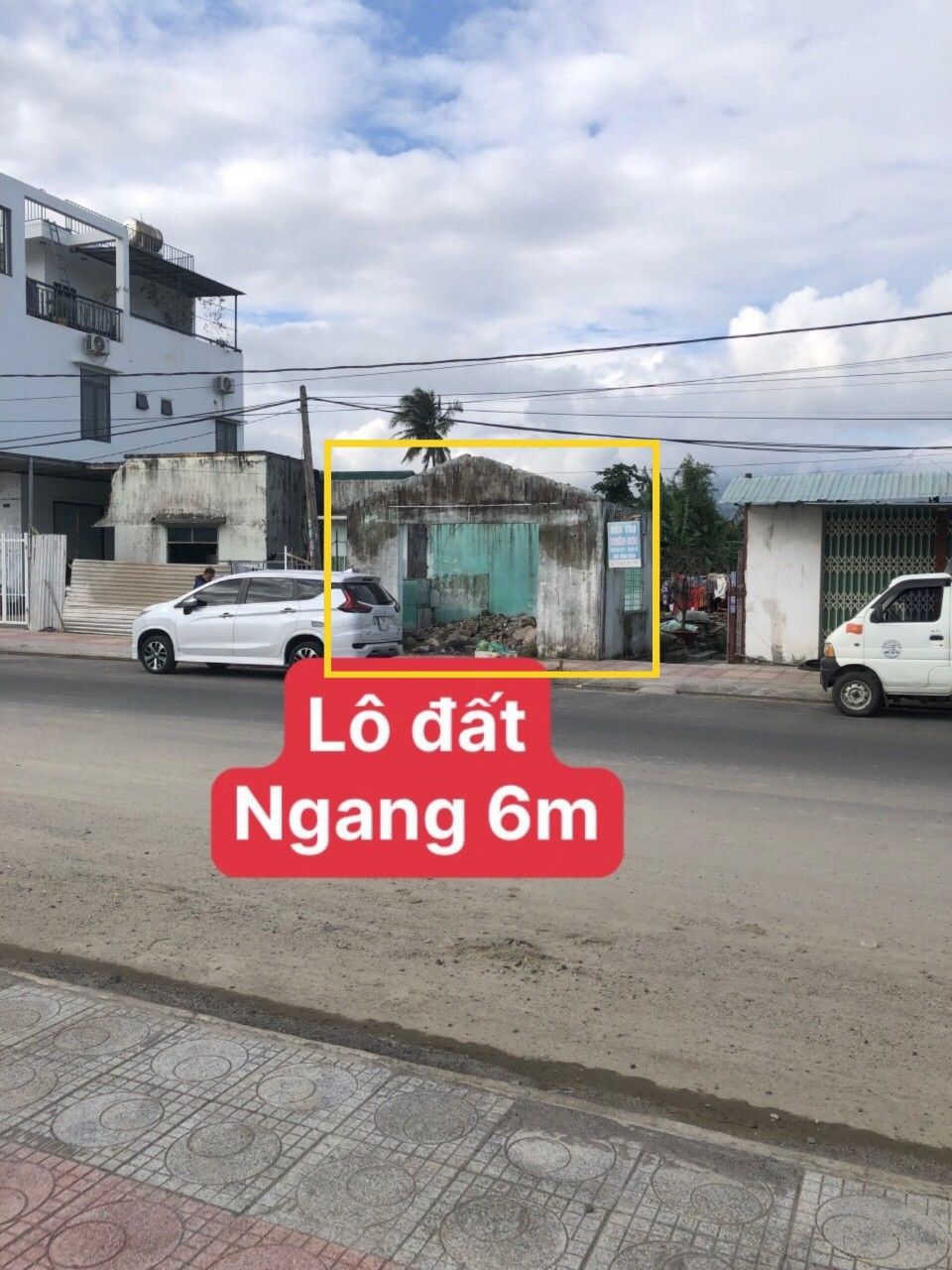Bán Đất Trần Phú, Bờ Kè Thị Trấn Diên Khánh. Tuyến Đường Kinh Doanh