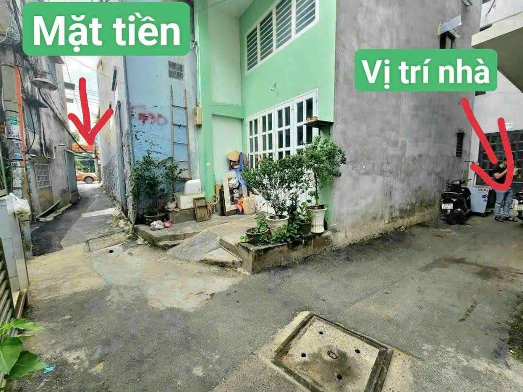 Bán Nhà 41M² Sát Mặt Tiền Nơ Trang Long P13, Ngay Phan Chu Trinh