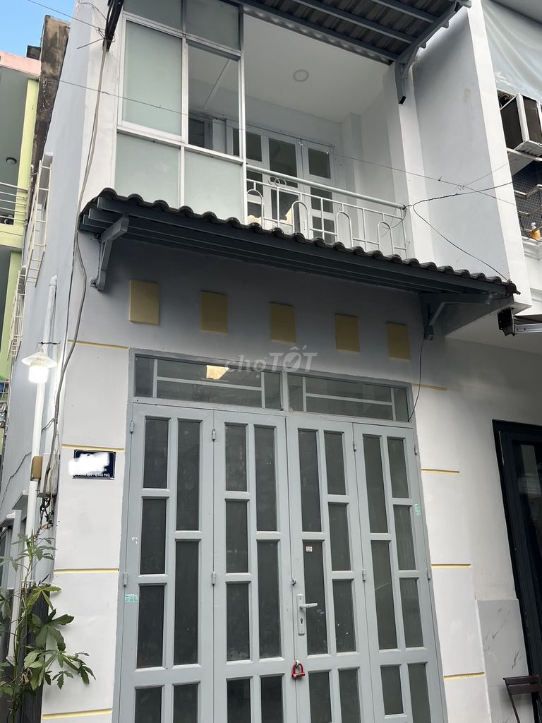 Bán Nhà Hẻm Xh Đường Gò Dầu, Dt 3.1Mx6.7M, 1 Lầu, Gần Aeon Tân Phú