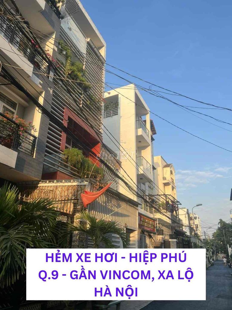 Bán Nhà Hxh, 3Tầng X60M2, Quang Trung Hiệp Phú Ngay Vincom Nhỉnh 4 Tỷ