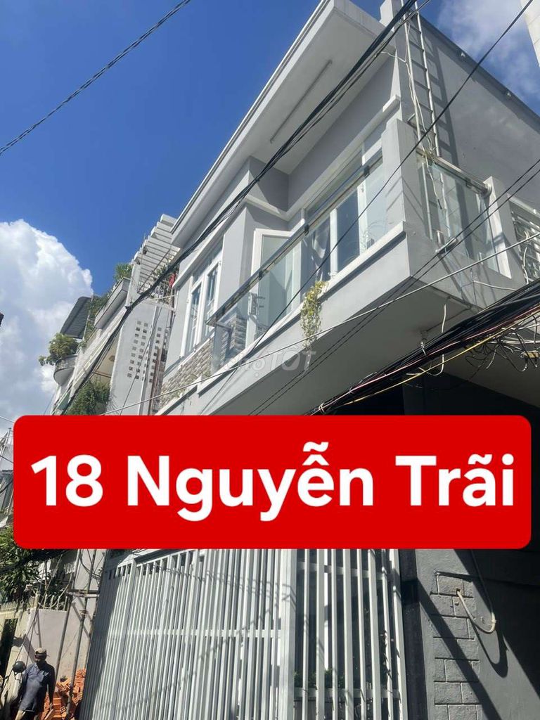 Nhà Trệt Lầu Đẹp- Hẻm 18 Nguyễn Trãi, Phường Tân An