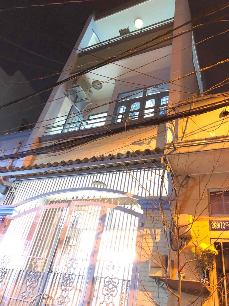 Bán Nhà Đường Bà Hôm Quận 6. Sau Lưng Siêu Thị Coomark Phú Lâm