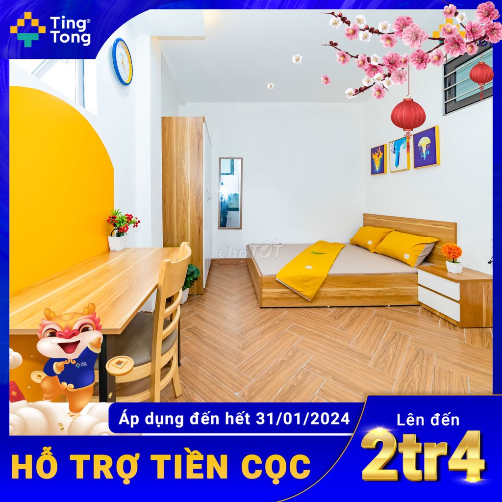 Tingtong 109-Phòng Oto Đỗ Cửa- Trịnh Văn Bô- Đh Công Nghiệp-Ngắn Hạn