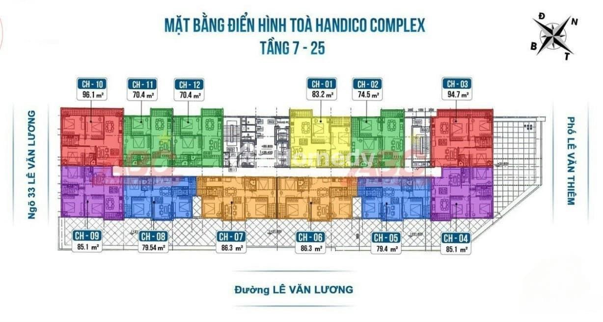Căn Hộ Cao Cấp Handico Complex 33 Lê Văn Lương