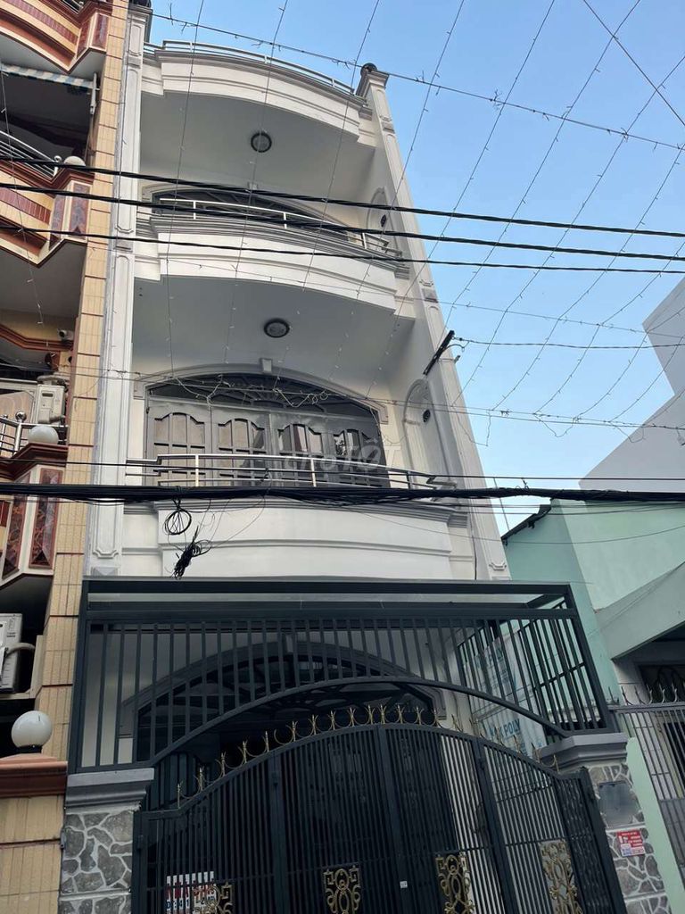 Nhà Mặt Tiền Kinh Doanh, Gần Aeon Tân Phú, 64M2, Nở Hậu, 3 Tầng Btct.