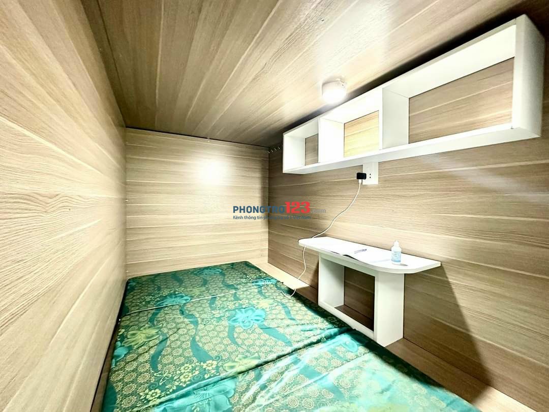 Phòng Mini 1 Người - Sleepbox Cao Cấp Gần Phan Xích Long, Phú Nhuận. Gía Từ 1Tr6 Bao Phí