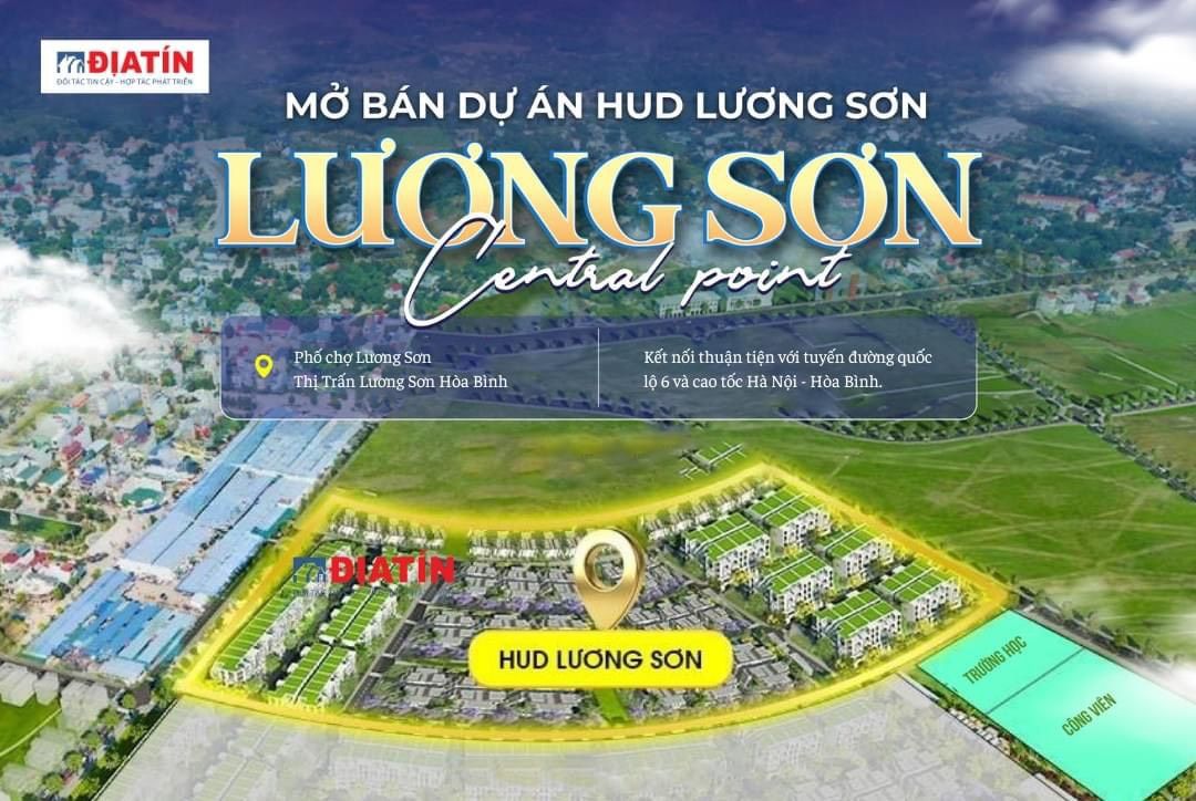Dự Án Đất Nền Hud Lương Sơn-Lương Sơn Central Point