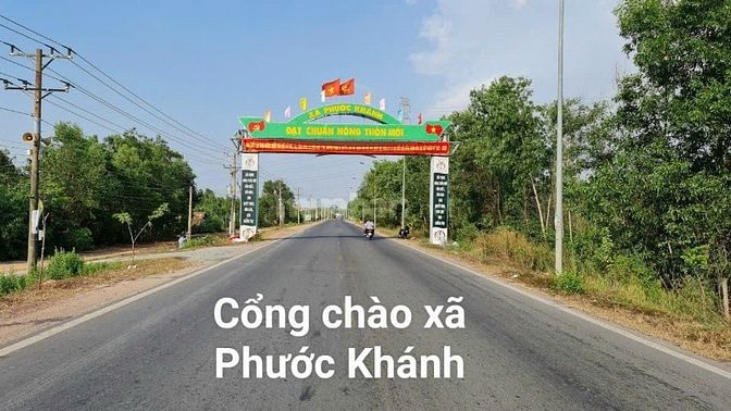 Bán Đất Lô Góc 2 Mặt Tiền Phạm Thái Bường, Phước Khánh, Nhơn Trạch
