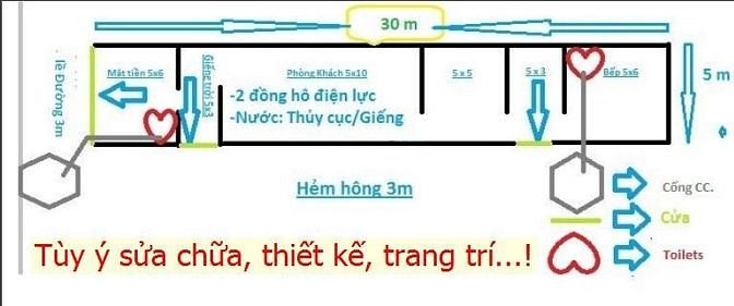 150M2 Tầng Trệt, 2 Mặt Tiền, Đc. 337 Lê Quang Định, P.5, Bình Thạnh.