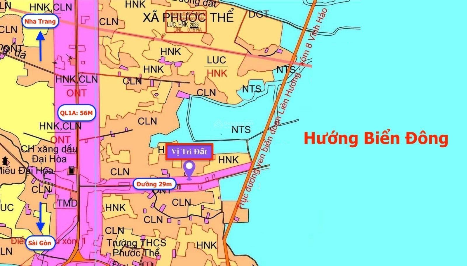 Đất Nền Biển Bình Thuận Giá Chỉ 700Tr/Nền Full Thổ 100% Đường Quy Hoạch 29M Cách Biển 300M