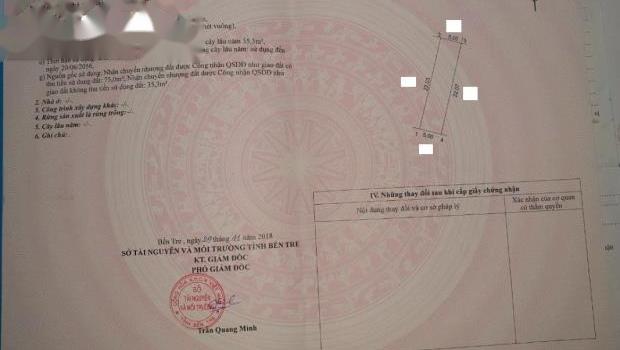 Đất Sổ Đỏ -Thổ Cư Gần Trường Trần Văn Ơn, Phú An Hòa, Châu Thành – Diện Tích 110M2, 5X22,