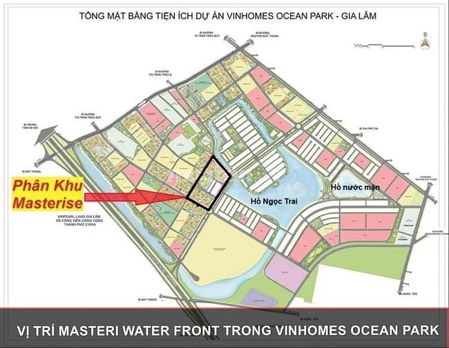 Vinhomes Ocean Park-Masteri Water Front. Căn Hộ Sát Biển.lãi:75%/5 Năm