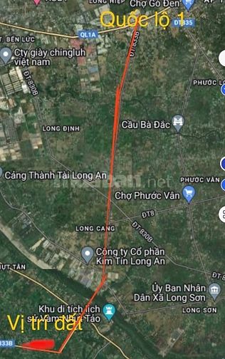 Bán Đất Ấp 1, Xã Lạc Tấn, Huyện Tân Trụ Tỉnh Long An
