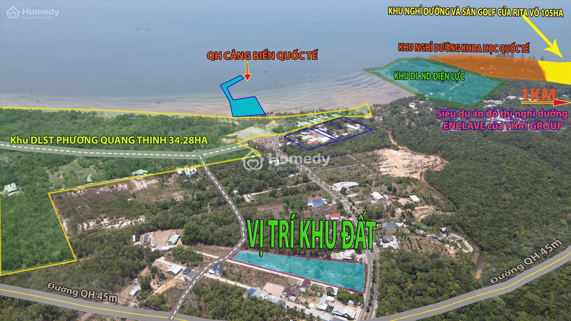 Cần Bán Đất Nền Giá Rẻ Khu Dân Cư Bãi Thơm Phú Quốc