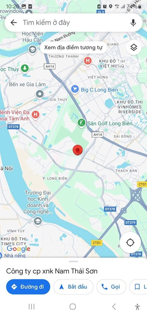 Cho Thuê Nguyên Căn 565 M, Số 14 Phố Trạm, Quận Long Biên, Hà Nội