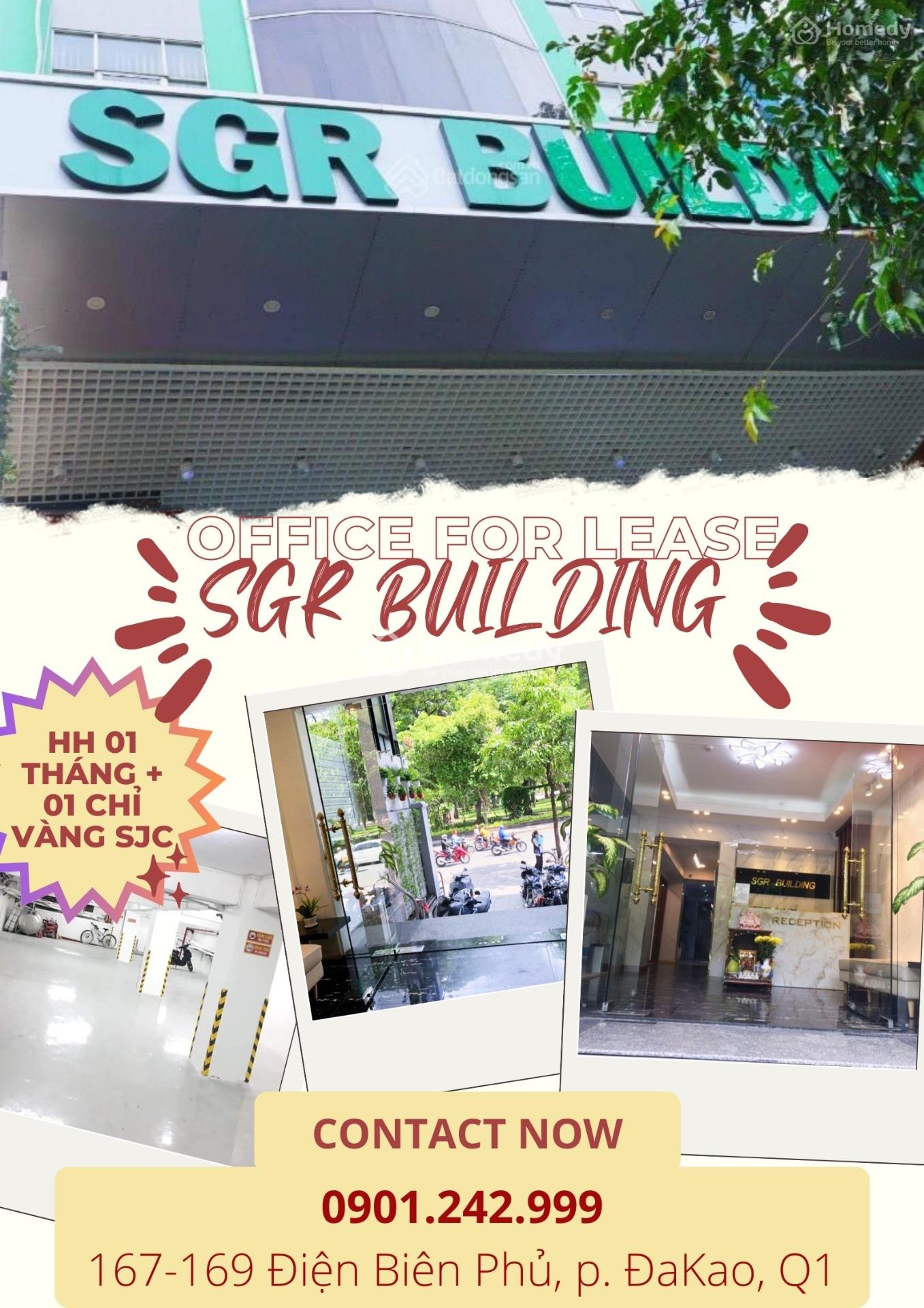 Sgr Building - Trung Tâm Quận 1 - Dịch Vụ Chất Lượng - Giá Ưu Đãi - View Đẹp
