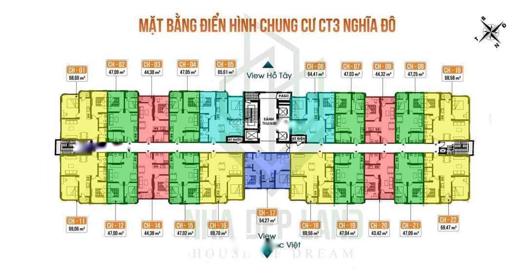 Cần Bán Gấp Căn 1 Phòng Ngủ, 44 M2, Giá 2.02 Tỷ Tại Đường Hoàng Quốc Việt - Bắc Từ Liêm - Hà Nội