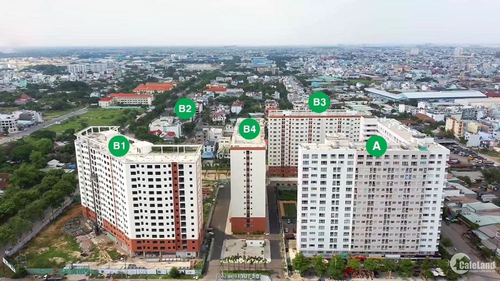 Green Town Bình Tân Block A - Đã Có Sổ Hồng, Tháp B1-2 Mới, Chỉ 35-40 Triệu