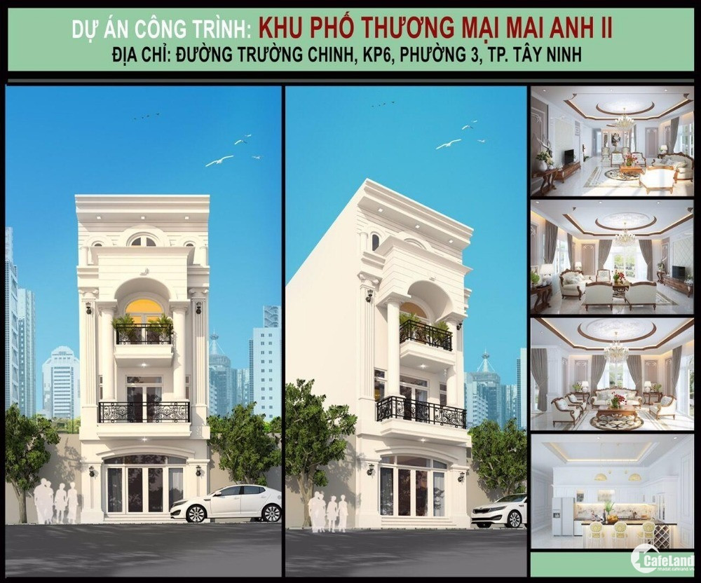 Chính Chủ Bán Nhà Phố Thuộc Khu Thương Mại Mai Anh Luxury Tây Ninh