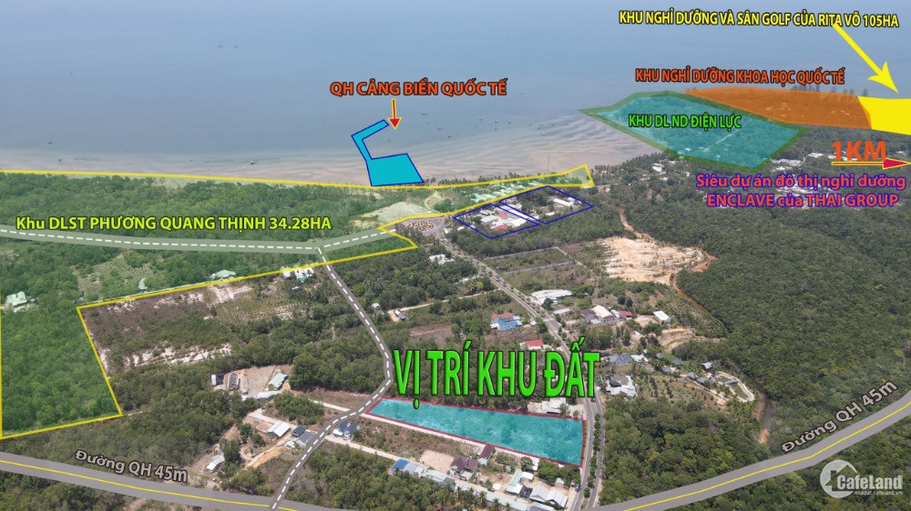 Đất Nền Giá Rẻ Khu Dân Cư Bãi Thơm Phú Quốc