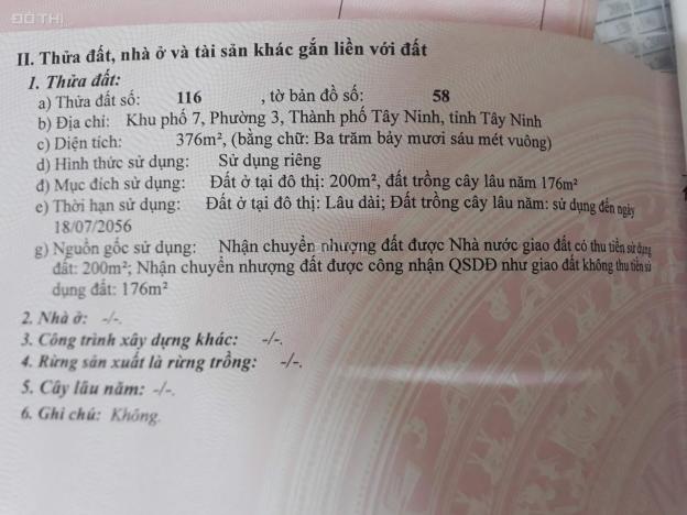 Bán Đất Tây Ninh Mặt Tiền Gần Công Ty Lớn, 2.55 Tỷ Thương Lượng