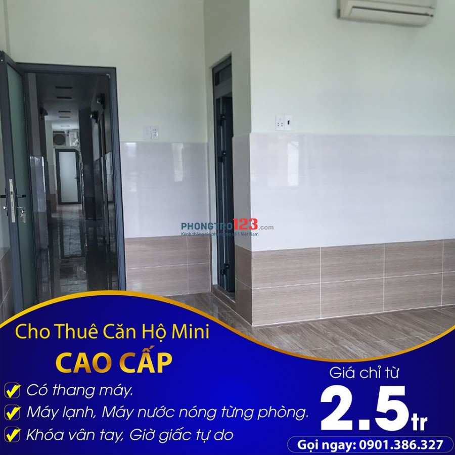 Căn Hộ Mini Cao Cấp Mới 100% - Ngay Aeon Mall Bình Tân - Thang Máy + Máy Lạnh + Máy Nước Nóng