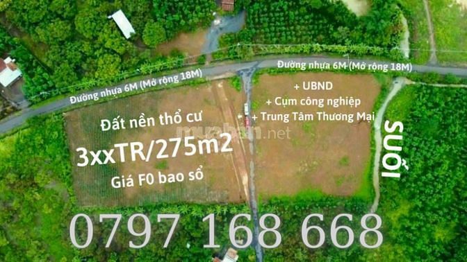 Hình Thật - Đất Thật - Giá Thật - Sổ Sẵn 279M2, Giá 379 Triệu