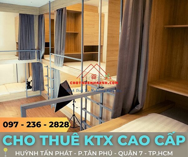 Ký Túc Xá Cao Cấp, Sleepbox, Cạnh Khu Chế Xuất Tân Thuận, Quận 7