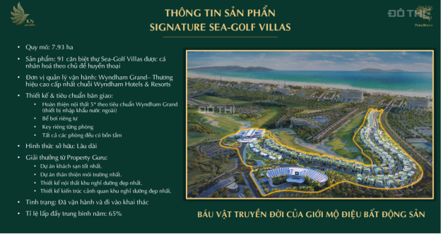 Chuyển Nhượng Căn Villa 4Pn View Golf Gần Biển - Cách Sân Bay 1,5Km Giá 31Ty