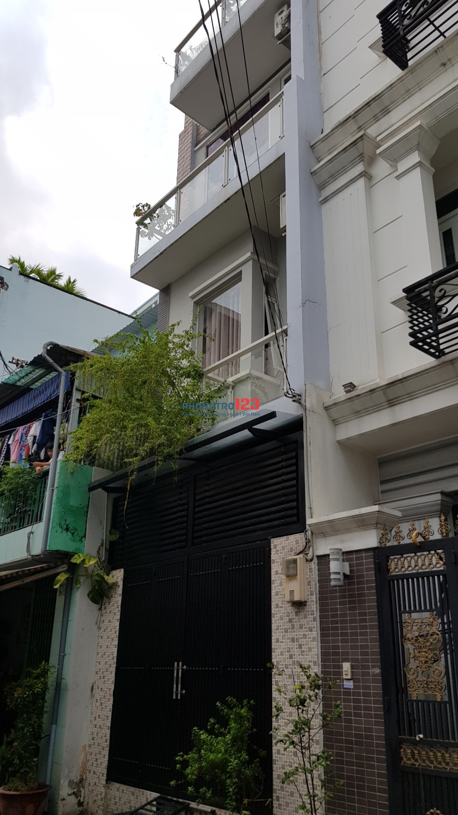 Nhà Nguyên Căn Hxh Ông Ích Khiêm, 1 Trêt 3 Lầu, 5Pn, 4Wc, Dtsd 154 M2, 16Tr/Tháng - 0901 900 639