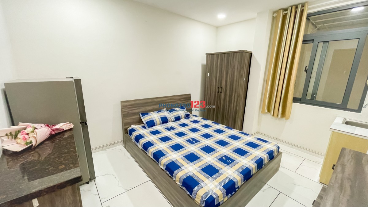 Phòng Trọ Studio 25M2 Full Nội Thất