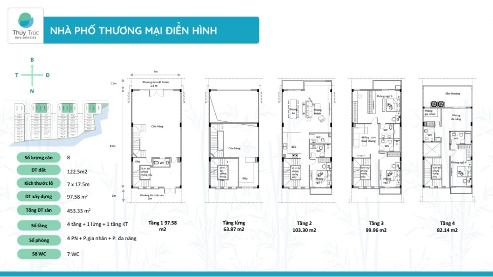 Chính Chủ Gửi Bán Nhà Phố Thủy Trúc Ecopark, Dt 95M X 4 Tầng, Giá Đầu Tư