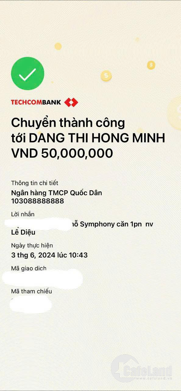 Lúc Khách Còn Đang Do Dự Thì Khách Khác Lại Tiếp Tục Đặt Cọc Sun Symphony Reside