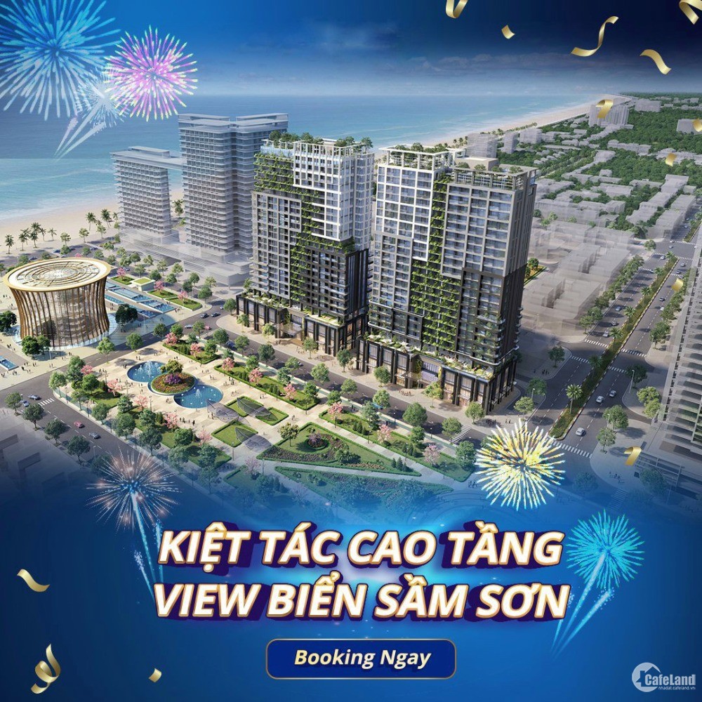 Mở Bán Sản Phẩm Cao Tầng View Biển Đầu Tiên Tại Sầm Sơn