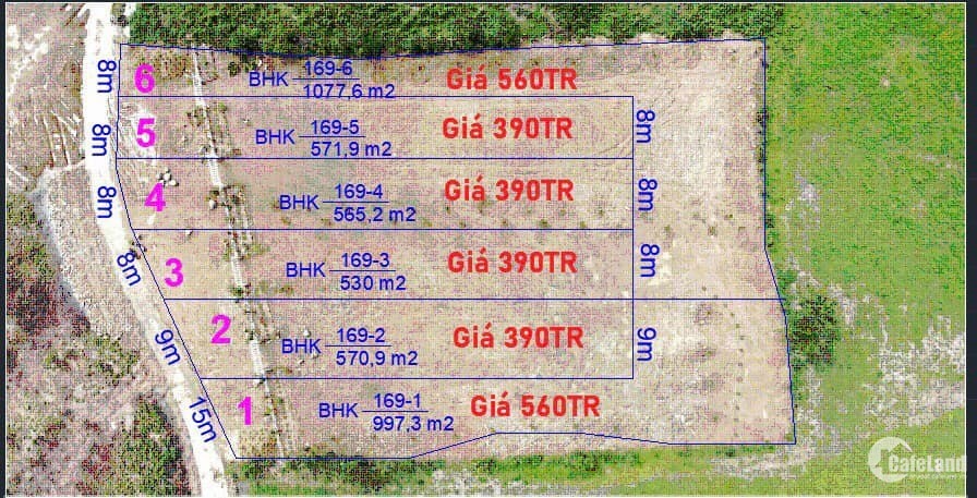 Bán 4 Lô Khánh Bình Khánh Vĩnh Giá Rẻ Chỉ Từ 390Tr/Lô