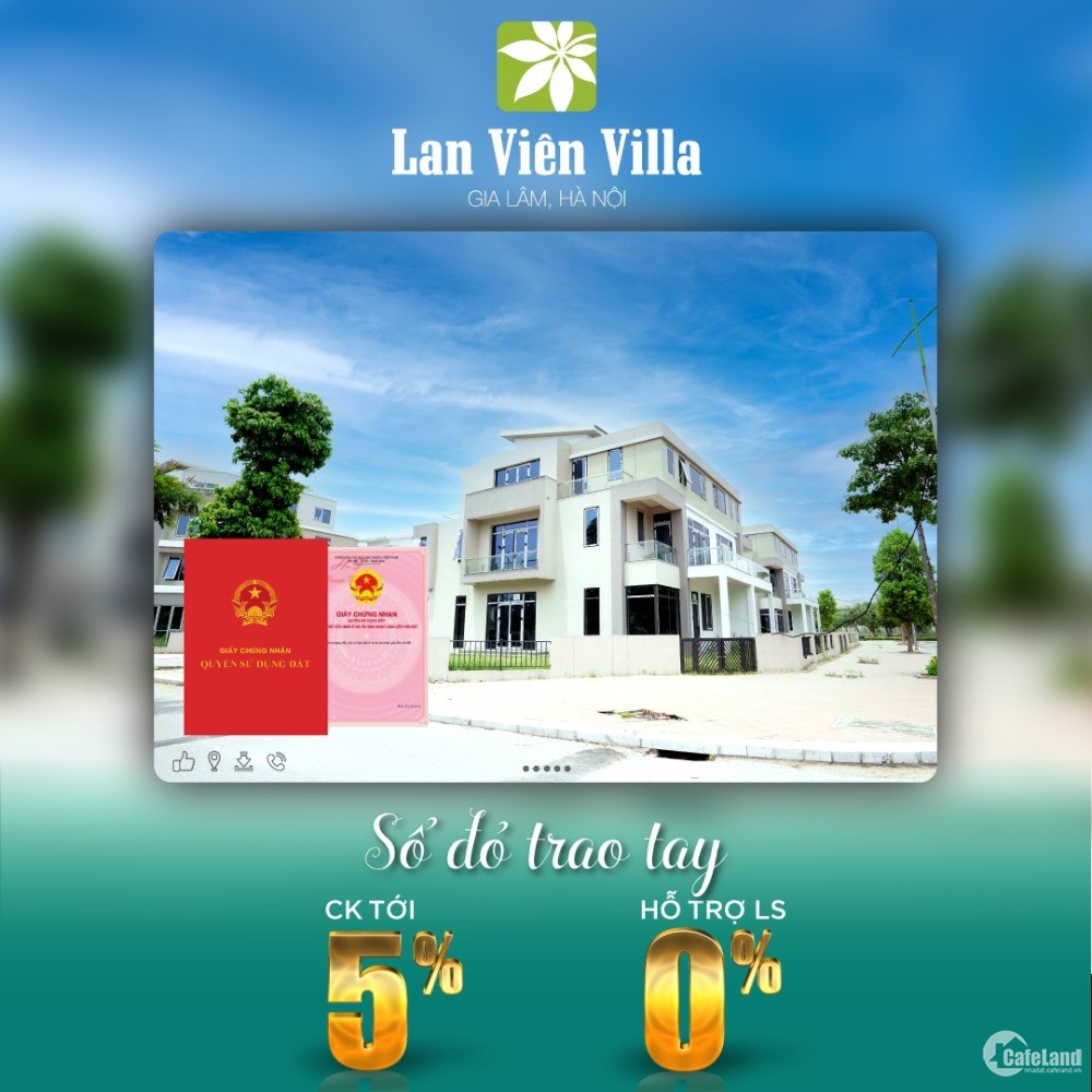 Nhận Nhà Ngay, Rinh Quà Quà Siêu Khủng Tại Lan Viên Villa