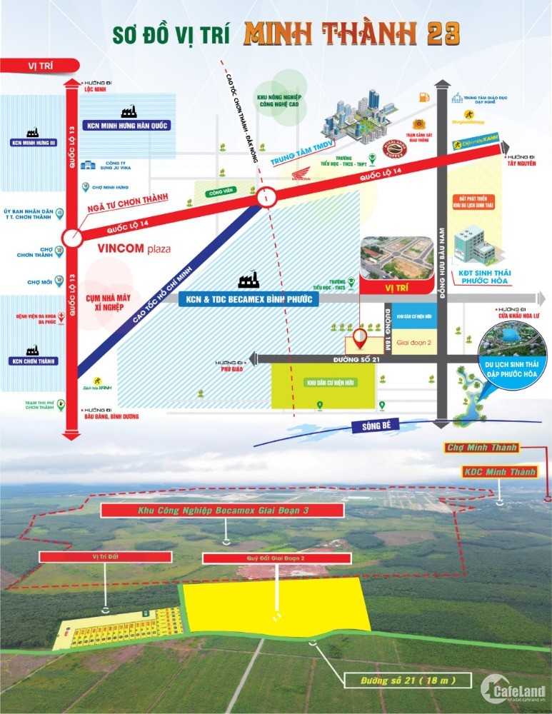 Đất Nền Sổ Sẵn Chơn Thành Chứng Nhanh 1000M2 Chỉ 360 Triệu Trả Chậm Trong 6Tháng