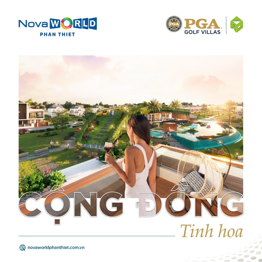 Pga Golf Villas - Tuyệt Tác Sân Golf Bên Thềm Nhà- Khu Compound Tại Novaworld Pt