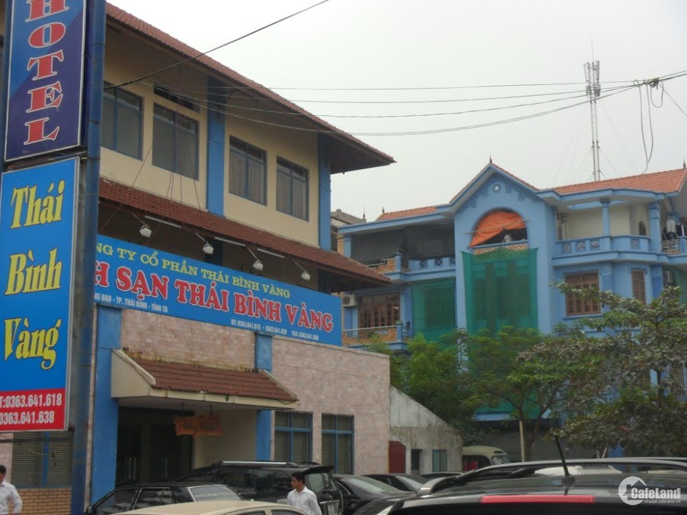 Bán Nhà Lô Góc Trần Thái Tông, Trần Phú, Thái Bình Vàng 205M Giá 55Tr
