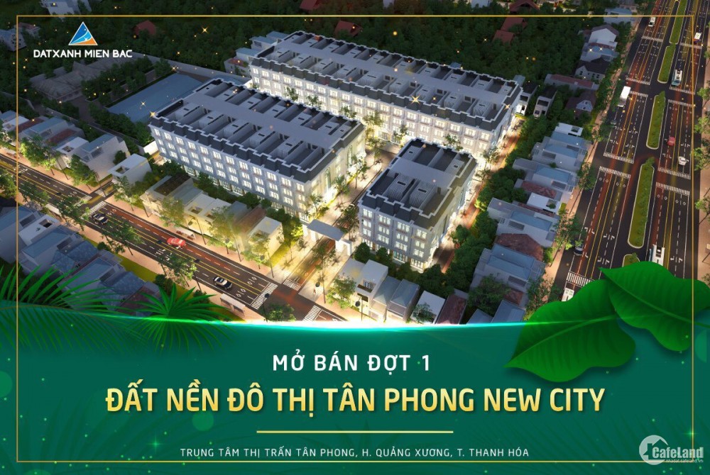 Siêu Phẩm Đất Nền Tt Tân Phong, Quảng Xương, Thanh Hóa, Ngay Trục Ql1A